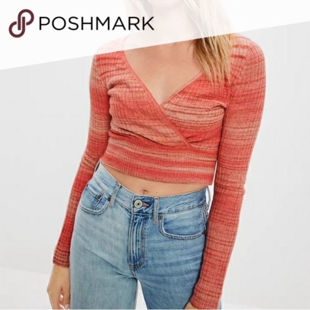 American Eagle WRAP FRONT
SWEATER